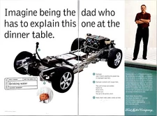 Ford Motor Company Explain this one Original Vintage Print Ad
