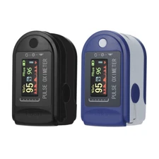 Finger Pulse Oximeter Heart Rate Blood Oxygen Saturation Monitor For Adult