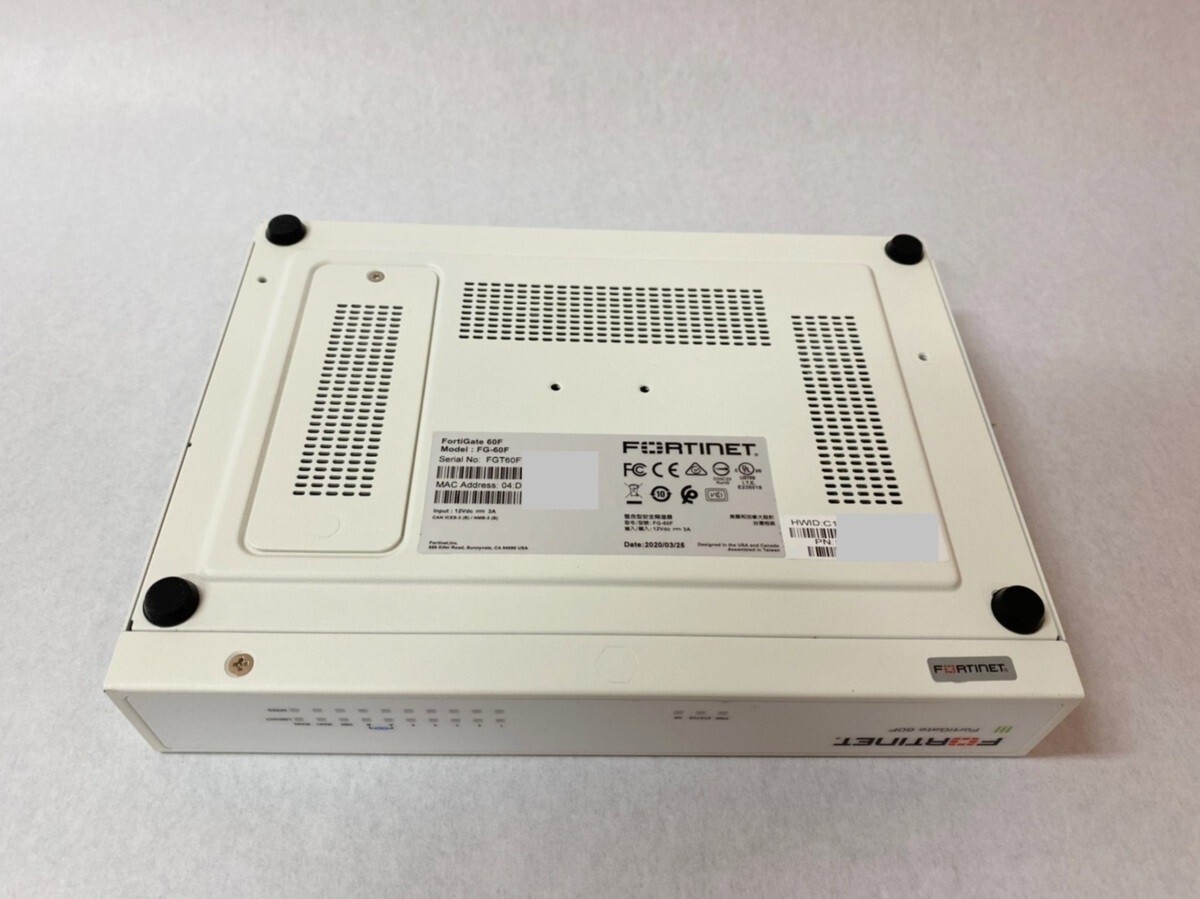 Fortinet FG-60F Fortigate-60F Network Security Firewall Fortinet FG-60F Fortigate-60F Network Security Firewall