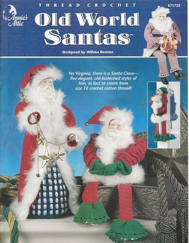 Yes Virginia, There Are Five Old World Santas To Crochet - Book - Picture 1 of 2