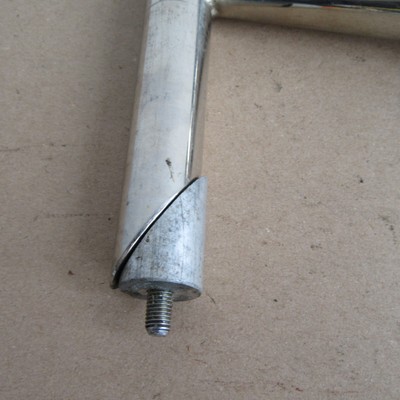 Ancienne tige de plume ITN Italmanubri 115 mm portée 25,4 mm pince 22,2