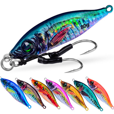 6pcs Lead Jigging Fishing Lures 10g - Micro Butterfly Jigs For Tuna, Snapper, Grouper & Bass With Treble Hooks - View #11