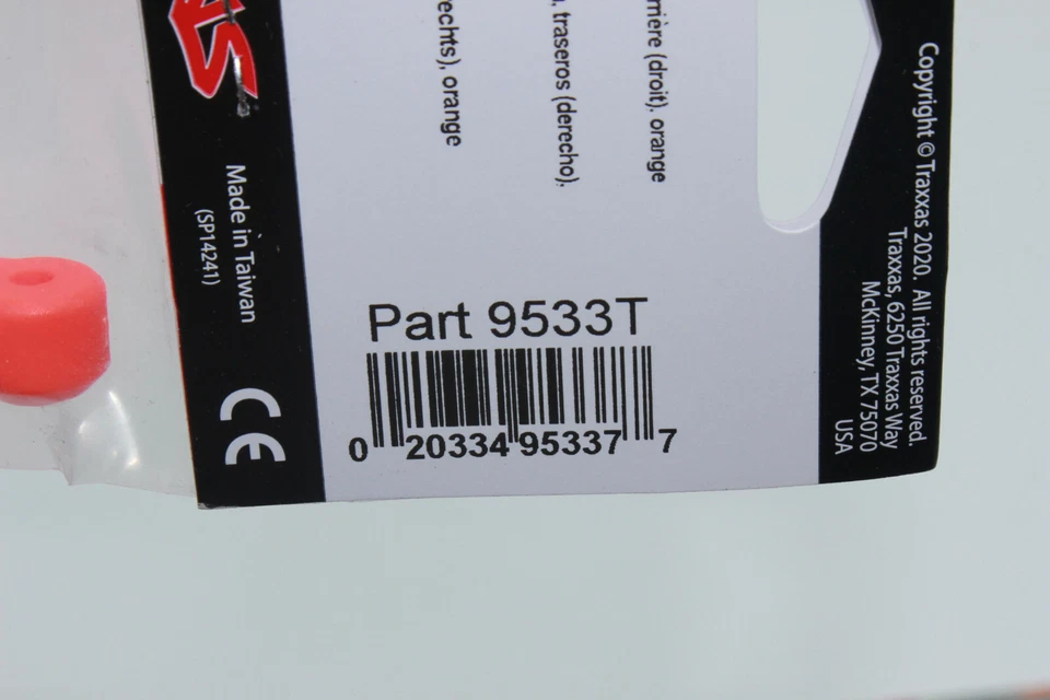 Traxxas TRX 9533 T ORANGE  Querlenker hinten rechts   SLEDGE     NEU OVP - Bild 2 von 3