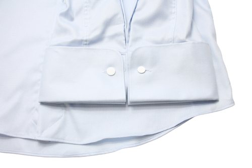 SUITSUPPLY Traveller Extra Slim Formal Shirt Men's (UK) 40 Oxford Double Cuff - Picture 5 of 11