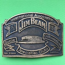 1982 JIM BEAM - belt buckle
