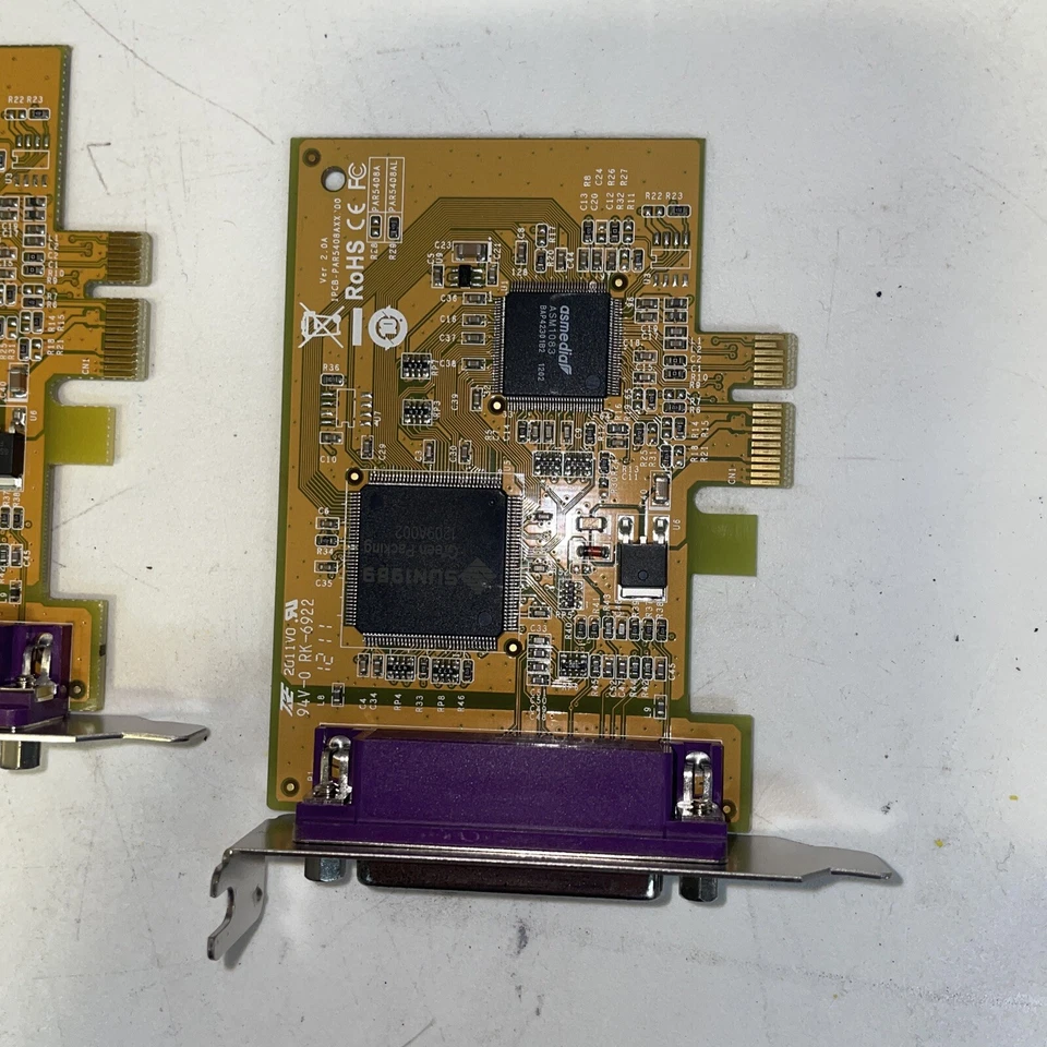 1x Low Profile Dell G1FN2 25 pin PCie Parallel expansion card - Image 2 of 4