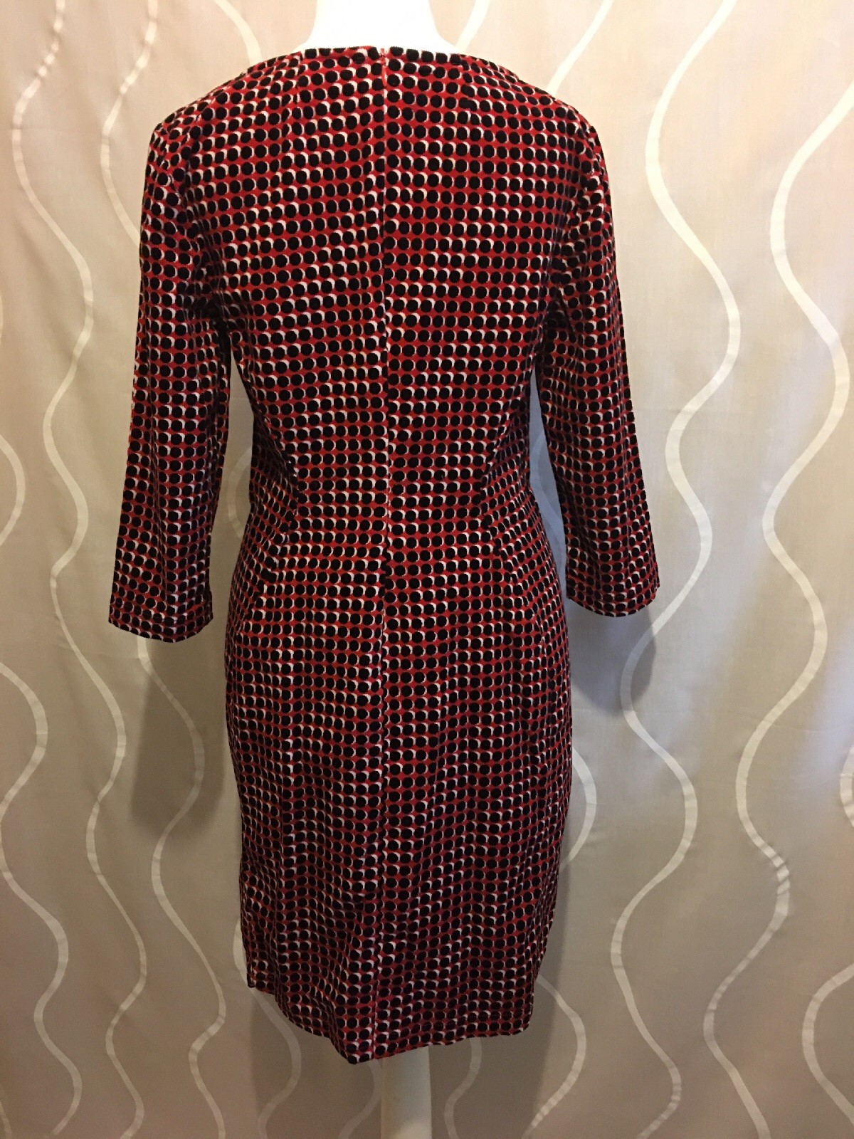 Boden SMART matita Comode Nero Marronee a a a Puntini Vestito SZ 8P, (B e29a70 Boden SMART matita Comode Nero Marronee a a a Puntini Vestito SZ 8P, (B e29a70