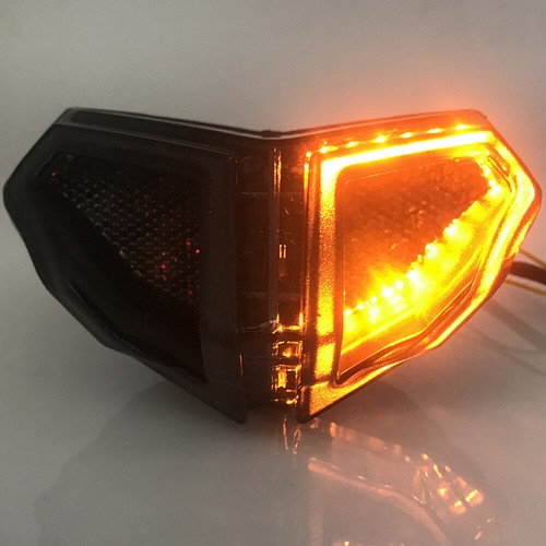 Integrated LED Rear Tail Light Brake Turn Signals For Ducati 848 1098 1198 - Picture 9 of 9