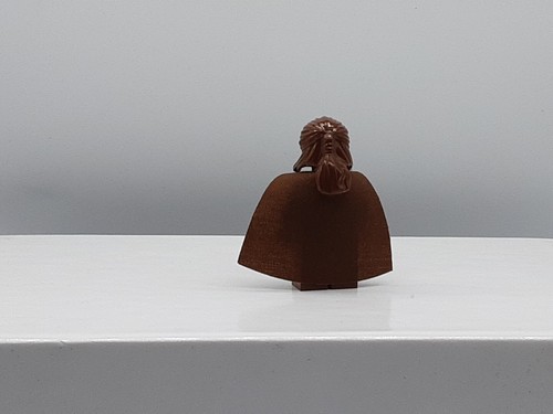 Lego Qui-Gon Jinn Minifigure Yellow Head Star Wars Episode 1 sw0027 - Picture 4 of 6