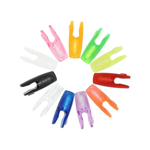 50XArchery Arrow Nock 3.2mm Pin Plastic Tails Compound Recurve Bow DIY Shooting - Picture 3 of 28