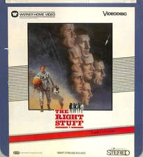 The Right Stuff 1983 Vintage Double CED Videodisc