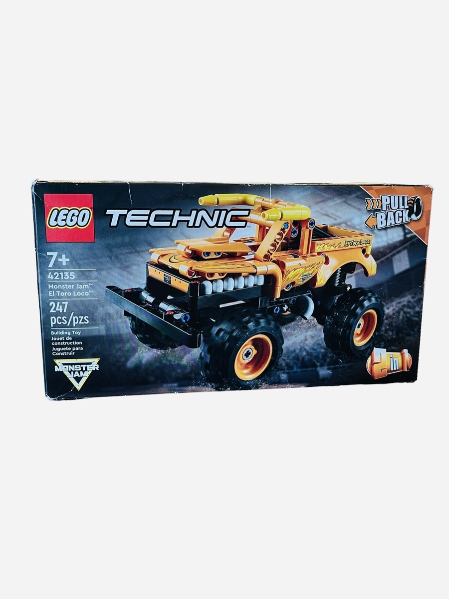 LEGO Technic 42135 Monster Jam El Toro Loco Truck Pull Back 2 in 1