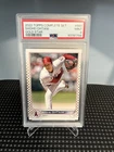 2022 Topps Series Gold Star 660 Shohei Ohtani Pitching PSA 9 3 Time MVP Dodgers