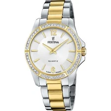 Festina F20594/1 Women's Mademoiselle Two Tone Bracelet Watch