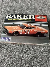 Buddy Baker Dodge Charger Stock Car 1/25 MPC Sealed Bags Model Car See Photos