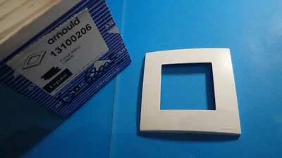 Arnould ESPACE 13100206 - Plaque Espace Lumière Blanc - Plaque 60805 ou 608 05