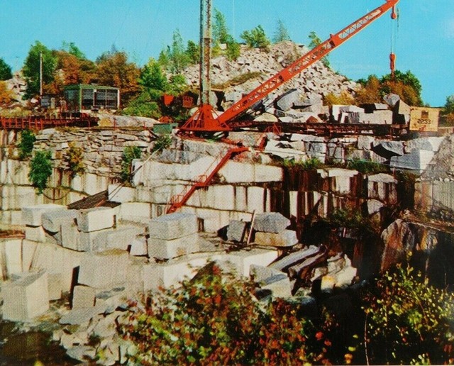 Granite Quarry In The St. Cloud Minnesota Area Chrome Vintage Postcard