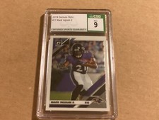 2019 Donruss Optic CSG 9 Mint - Mark Ingram II Base #11 Baltimore Ravens