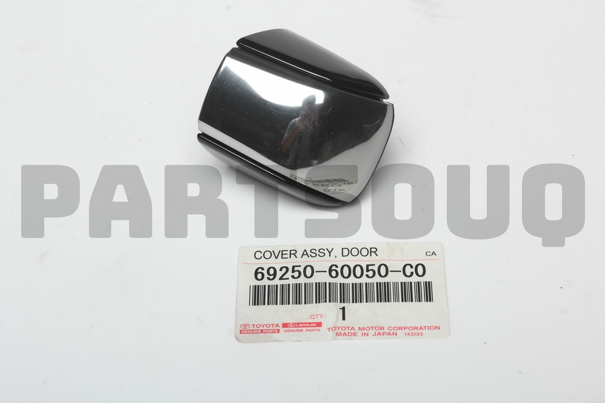 6925060050C0 Genuine Toyota COVER, REAR DOOR OUTSIDE HANDLE, RH/LH