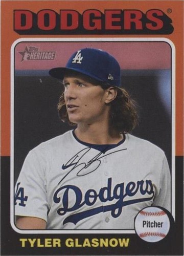 Tyler Glasnow/Will Smith 2026 Heritage Deckle Edge #312 - Dodgers