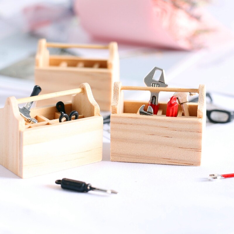 6Pack Dollhouse Repair Kits Accessories Miniature Hammer Miniature