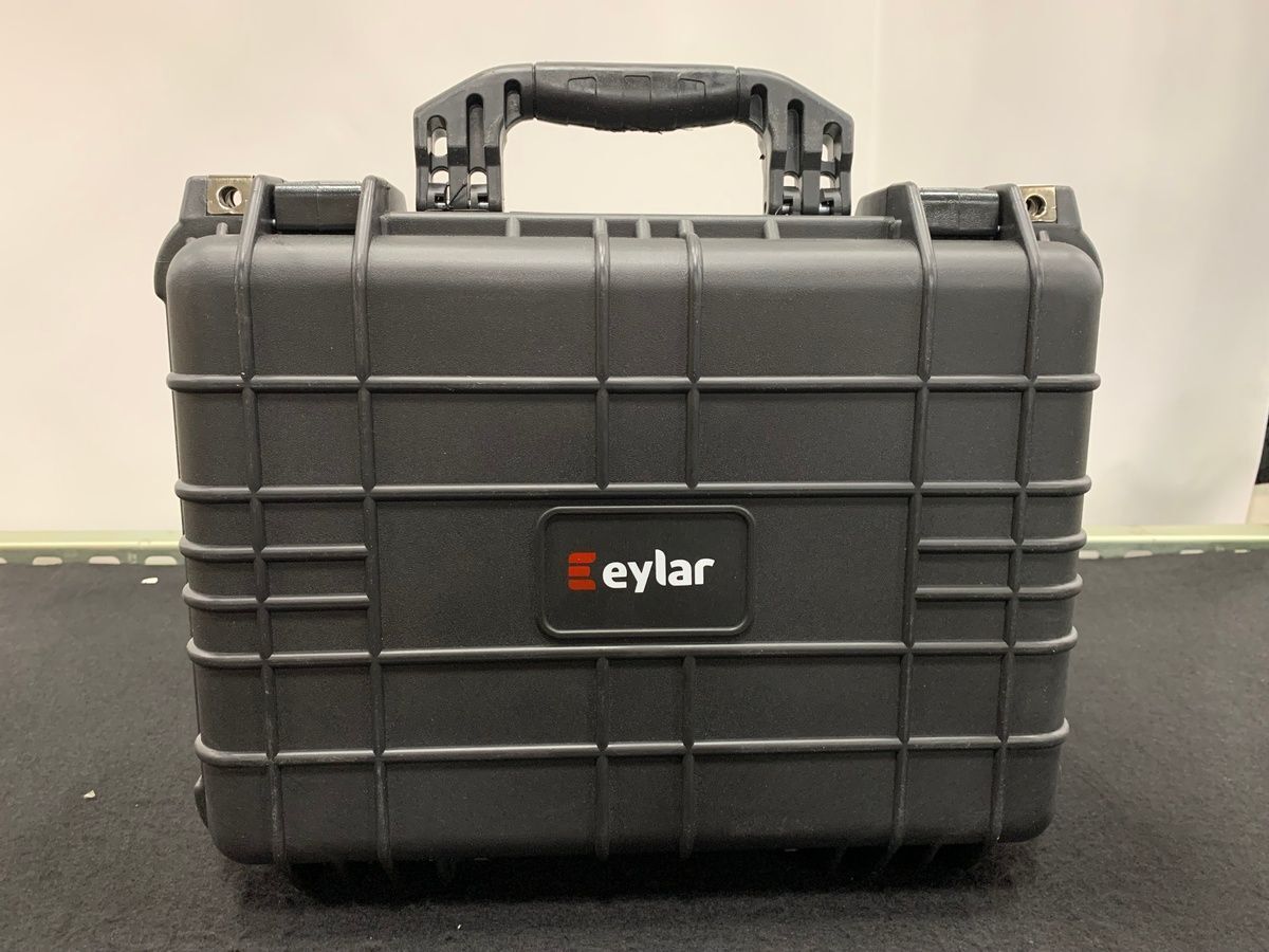 EYLAR SA00035 16in Protective Gear Hard Case Waterproof With Foam, Black eBay