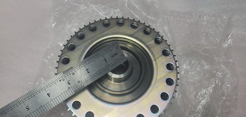 Genuine Jaguar XF X250 Crankshaft pulley BX6BC LR078547 - Picture 10 of 12