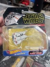 Hot Wheels SNOWSPEEDER Star Wars Starship ~ GGY79 Flight Stand Rebel