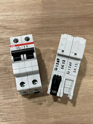 NEW ABB s202-k13 2cds 252 001r0447 2 pole 13 amp circuit breaker dir Rail 400v