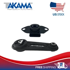 2 Pcs Rear Torque Engine Mount & Left Transmission FOR 07-12 NISSAN SENTRA 2.0L