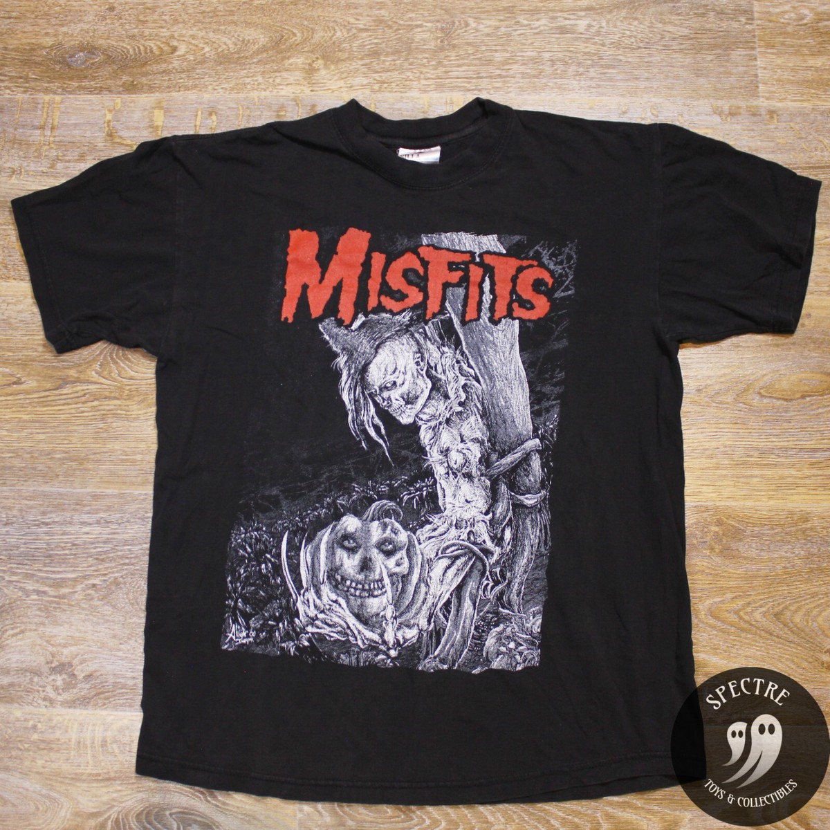 Vintage Misfits Band Promo Shirt Horror The Scarecrow Man- Men's