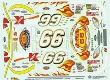 Slixx 1550 #66 KMart Flame 2000 Darrell Waltrip decal