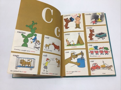 1964 1st Ed. P.D. Eastman THE CAT IN THE HAT DICTIONARY Beginner Random House - Picture 8 of 10