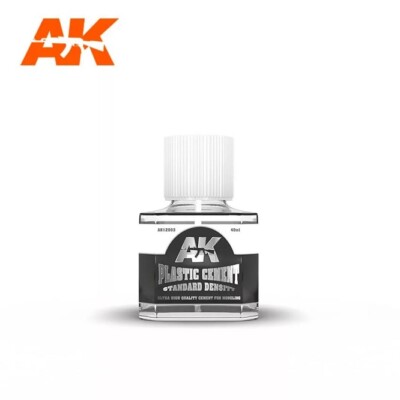 AK Interactive AK12003 - Plastic Cement Standard Density 40ml - Neu