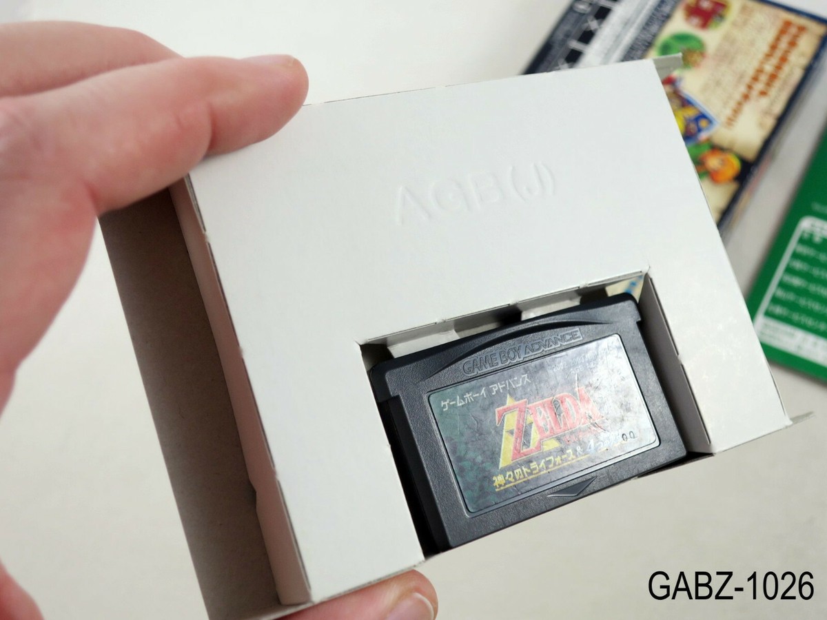 ゼルダ４本セット Complete Zelda LttP + 4 Swords Game Boy Advance Japanese