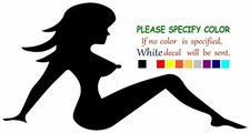 Naked mud flap girl Vinyl Decal Sticker Car Window Bumper Wall Laptop 7"