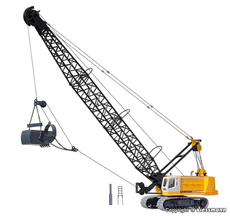 Kibri 11254 Ho Scale Crawler Excavator Liebherr with Mobile Bucket - Image 2 of 2