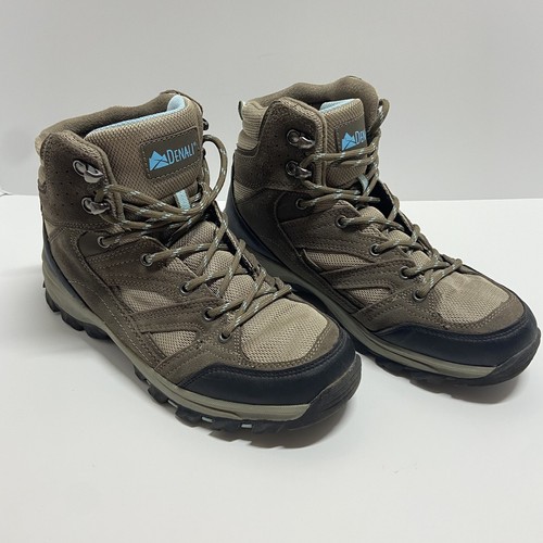 DENALI Hiking Brown Leather Womens Boots Size 8 A16U123C12 GREAT