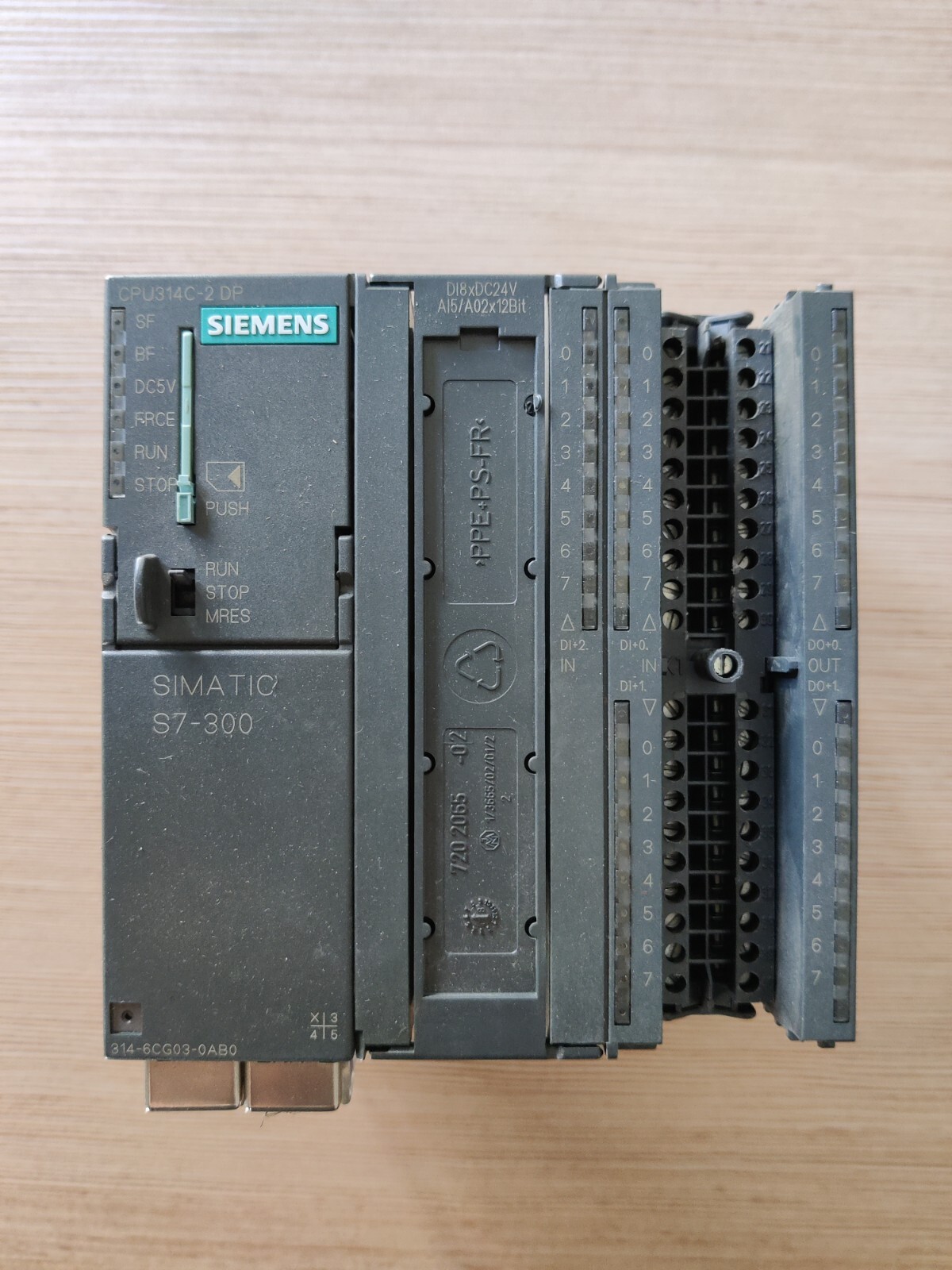 Siemens SIMATIC S7-300, CPU 314C-2 DP Kompakt-CPU mit MPI 6ES7314-6CG03 ...