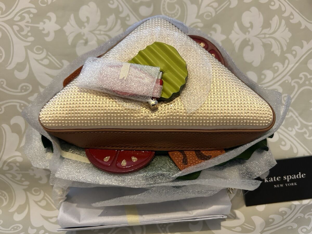🥪SALE Kate Spade Glamwich Deli Sandwich Embellished Micro 🥪SALE Kate Spade Glamwich Deli Sandwich Embellished Micro