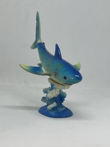 Baleine à bosse + orque + requin vie marine animaux sous-marins jouets avec support. Neuf - Photo 5/14
