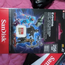 SANDISK EXTREME 256GB MicroSD CARD FOR MOBILE GAMING- BRAND NEW.