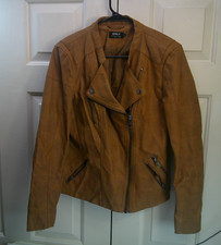 only one day Jacket Womens Cross Body Zip sz 40