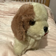 Steiff Dog Teddy 1940s 50s Mohair