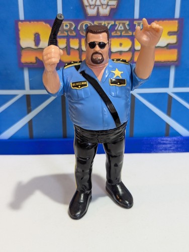 WWF Hasbro Big Bossman w Nightstick - WWE LJN Vint...