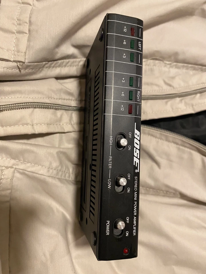 稀有老式 BOSE 扬声器音频原型 SoundVest ActiveWear XL 已测试! — 第 4/4 张图片