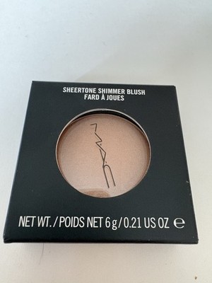 MAC Cosmetics  Sheertone Shimmer Blush TRACE GOLD 0.21 oz Authentic / RARE HTF