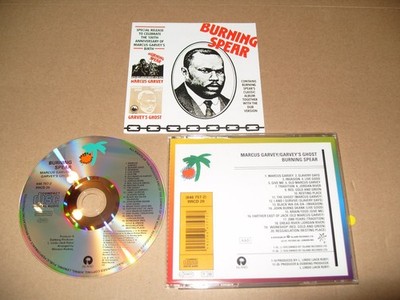 Marcus Garvey/Garvey's Ghost by Burning Spear  CD + INLAYS EX+ CONDITION. (M3)