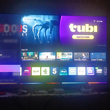 Hisense 55in QLED 4K HDR Smart TV Black Bluetooth Wi-Fi Voice Search