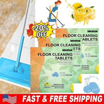 12~36Pieces Floor Cleaning Tablets   Powerful Floor Cleaner Cleaning Tablets US